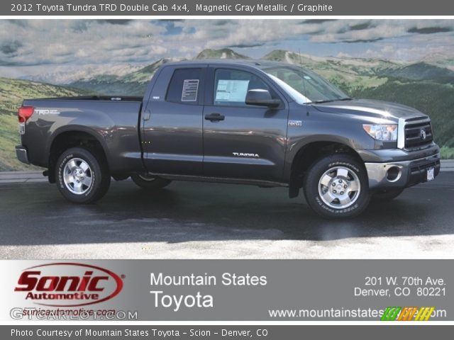 2012 Toyota Tundra TRD Double Cab 4x4 in Magnetic Gray Metallic