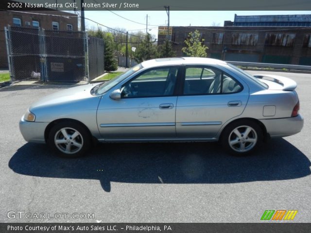 2002 Nissan Sentra GXE in Molten Silver