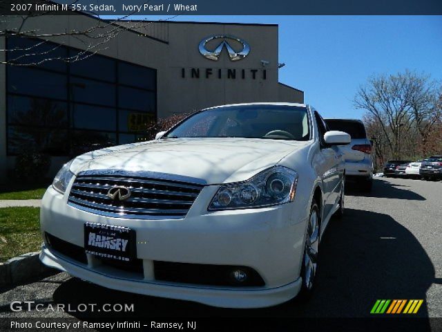 2007 Infiniti M 35x Sedan in Ivory Pearl