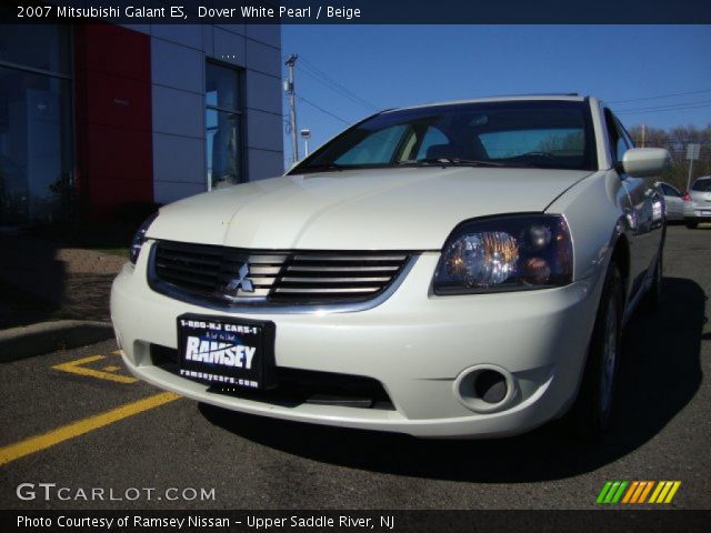 2007 Mitsubishi Galant ES in Dover White Pearl