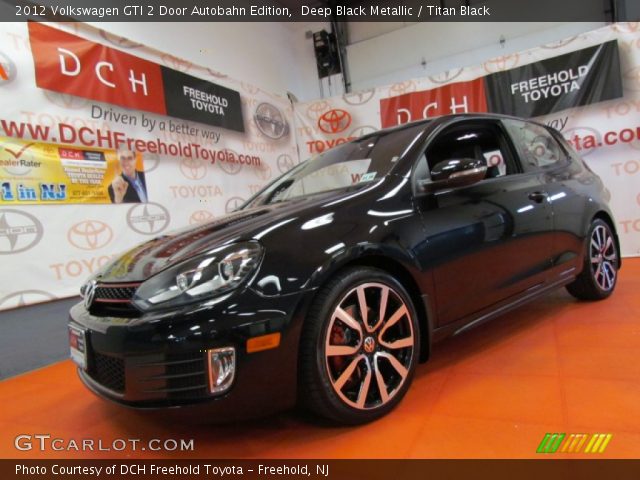 2012 Volkswagen GTI 2 Door Autobahn Edition in Deep Black Metallic