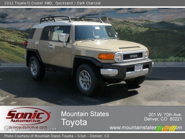 2012 Toyota FJ Cruiser 4WD in Quicksand