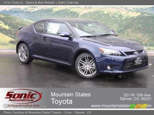 2012 Scion tC  in Nautical Blue Metallic