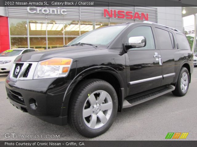 2012 Nissan Armada SL in Galaxy Black