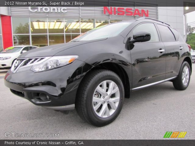 2012 Nissan Murano SL in Super Black