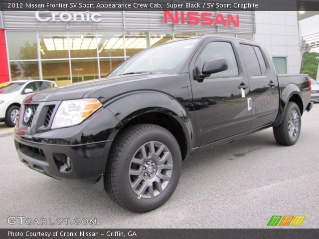 2012 Nissan Frontier SV Sport Appearance Crew Cab in Super Black
