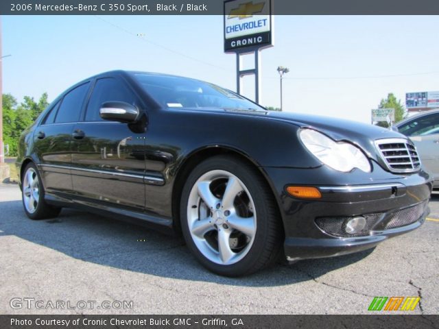 2006 Mercedes-Benz C 350 Sport in Black