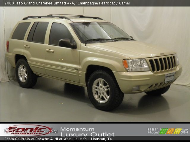 2000 Jeep Grand Cherokee Limited 4x4 in Champagne Pearlcoat