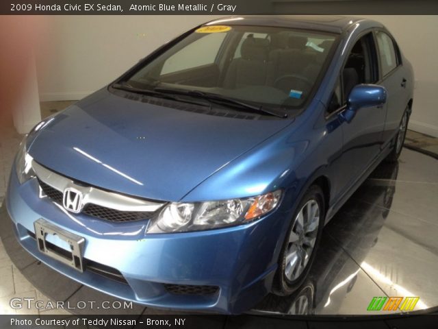 2009 Honda Civic EX Sedan in Atomic Blue Metallic