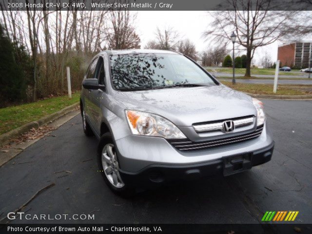 2008 Honda CR-V EX 4WD in Whistler Silver Metallic