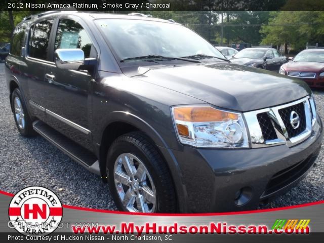 2012 Nissan Armada Platinum in Smoke Gray