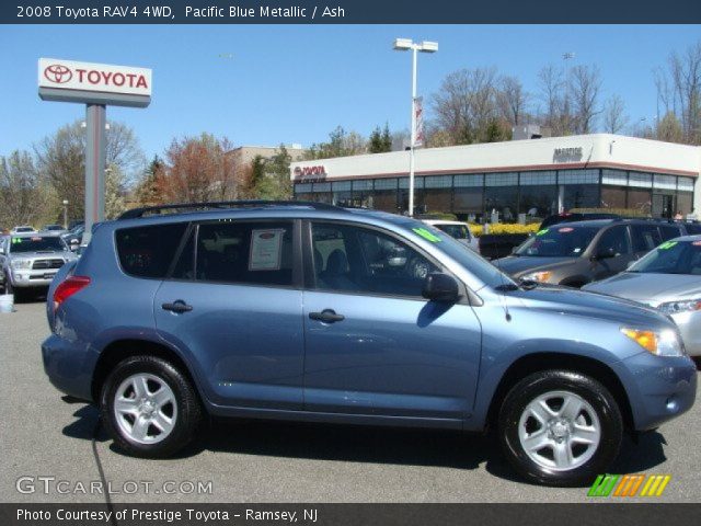 2008 Toyota RAV4 4WD in Pacific Blue Metallic