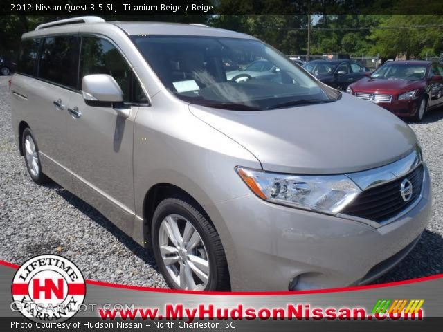 2012 Nissan Quest 3.5 SL in Titanium Beige