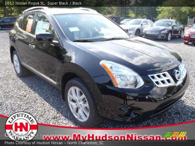 2012 Nissan Rogue SL in Super Black