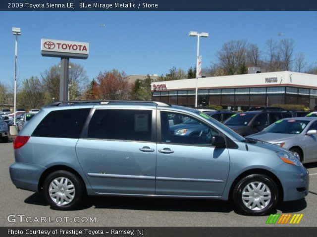 2009 Toyota Sienna LE in Blue Mirage Metallic