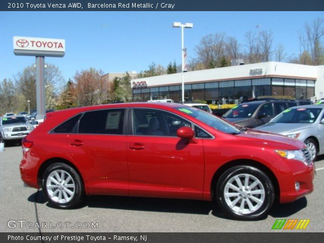 2010 Toyota Venza AWD in Barcelona Red Metallic