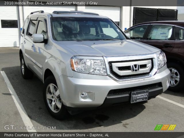 2010 Honda Pilot EX-L in Alabaster Silver Metallic