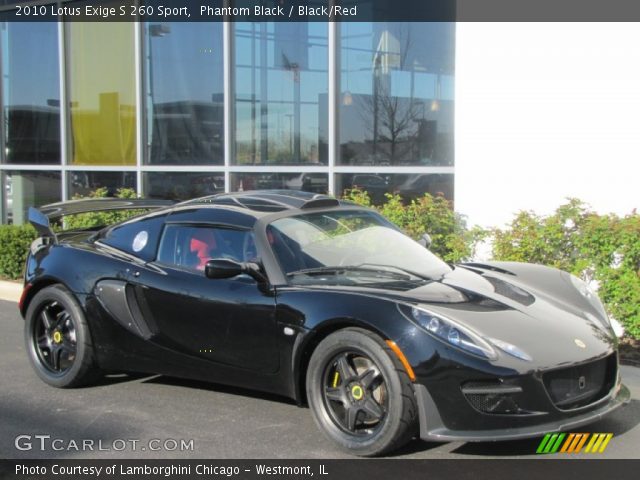 2010 Lotus Exige S 260 Sport in Phantom Black