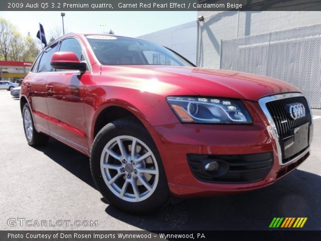 2009 Audi Q5 3.2 Premium quattro in Garnet Red Pearl Effect