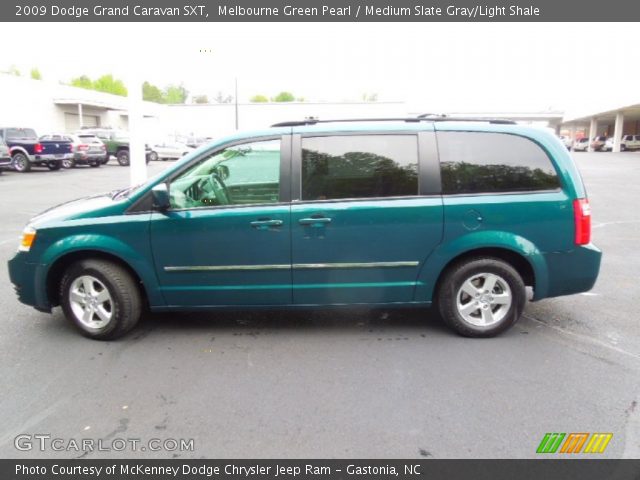 2009 Dodge Grand Caravan SXT in Melbourne Green Pearl
