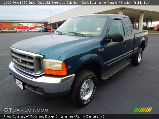 1999 Ford F250 Super Duty XLT Extended Cab 4x4 in Dark Tourmaline Metallic