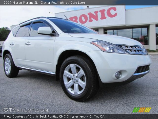 2007 Nissan Murano SL in Glacier Pearl White