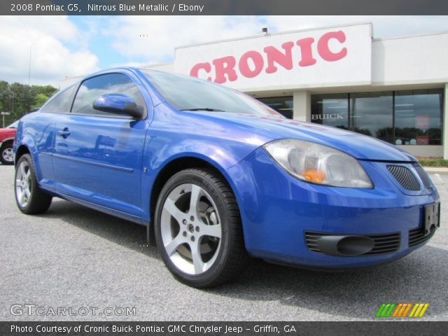 2008 Pontiac G5  in Nitrous Blue Metallic