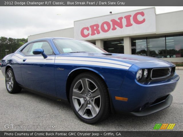 2012 Dodge Challenger R/T Classic in Blue Streak Pearl