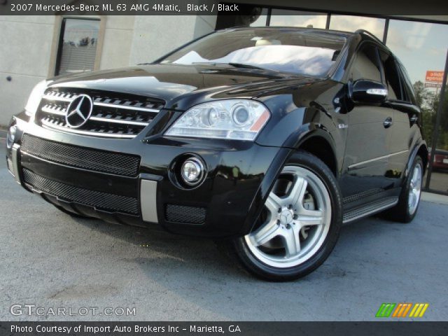 2007 Mercedes-Benz ML 63 AMG 4Matic in Black
