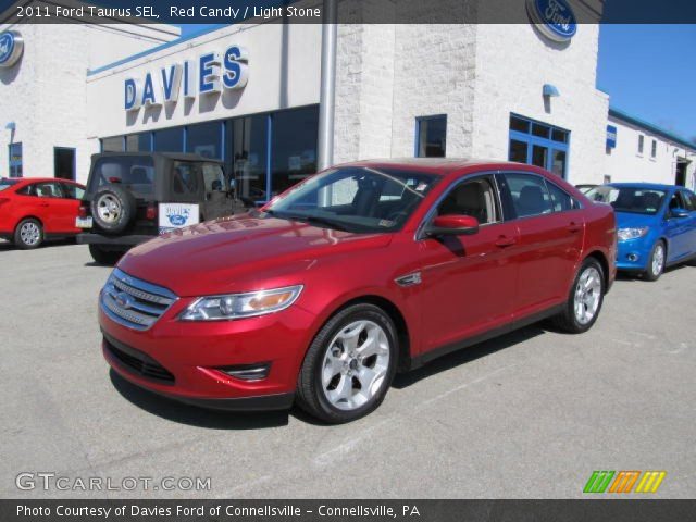 2011 Ford Taurus SEL in Red Candy