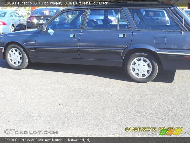 1989 Peugeot 505 Turbo Wagon in Blue Delft Metallic