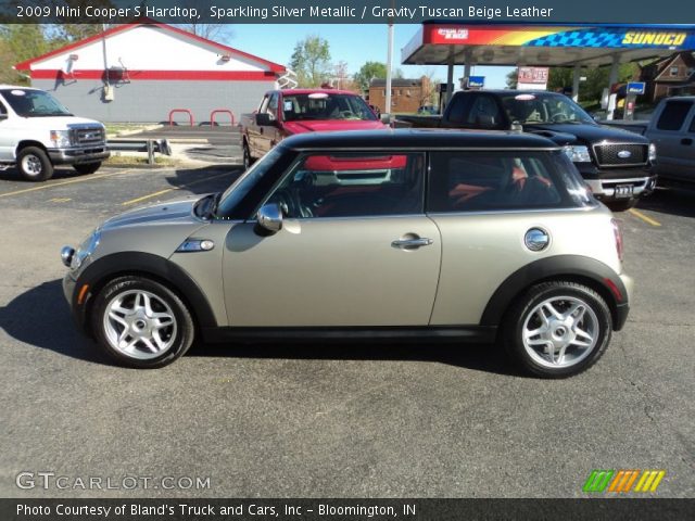 2009 Mini Cooper S Hardtop in Sparkling Silver Metallic