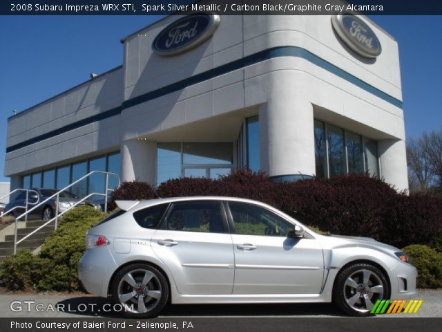 2008 Subaru Impreza WRX STi in Spark Silver Metallic