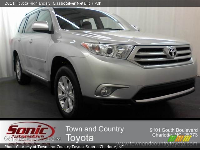 2011 Toyota Highlander  in Classic Silver Metallic