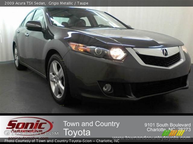 2009 Acura TSX Sedan in Grigio Metallic