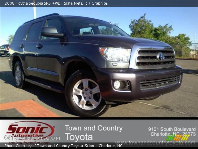 2008 Toyota Sequoia SR5 4WD in Slate Metallic