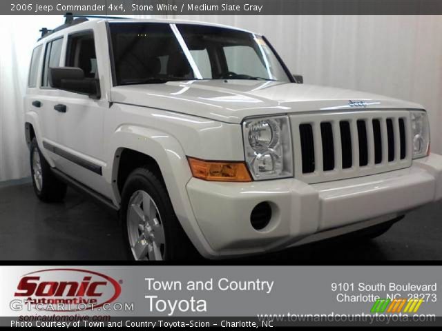 2006 Jeep Commander 4x4 in Stone White