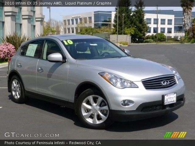 2010 Infiniti EX 35 Journey AWD in Liquid Platinum