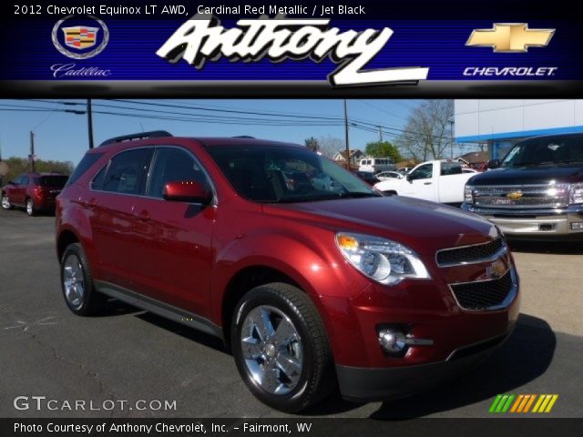2012 Chevrolet Equinox LT AWD in Cardinal Red Metallic