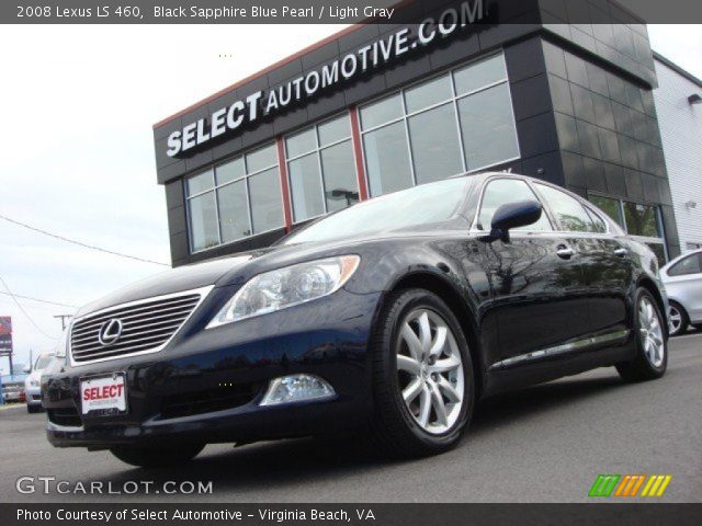 2008 Lexus LS 460 in Black Sapphire Blue Pearl