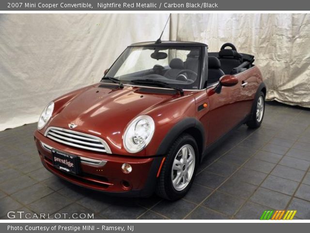 2007 Mini Cooper Convertible in Nightfire Red Metallic