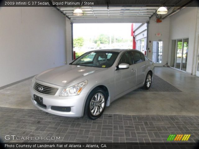 2009 Infiniti G 37 Sedan in Liquid Platinum