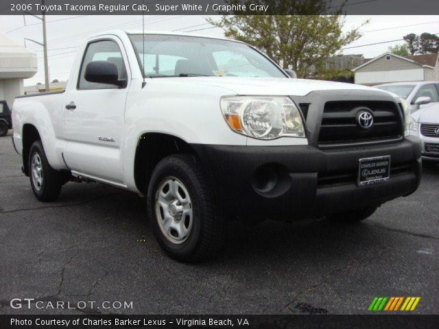 2006 Toyota Tacoma Regular Cab in Super White