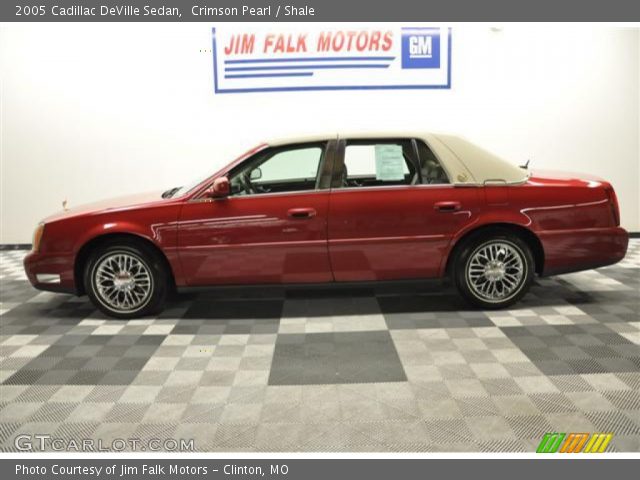 2005 Cadillac DeVille Sedan in Crimson Pearl
