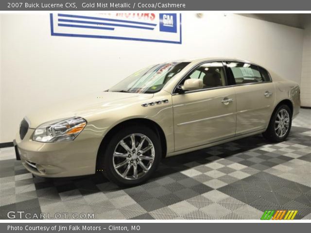 2007 Buick Lucerne CXS in Gold Mist Metallic