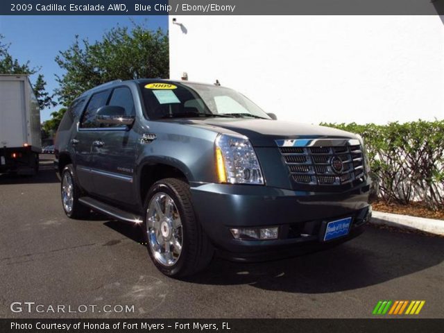 2009 Cadillac Escalade AWD in Blue Chip