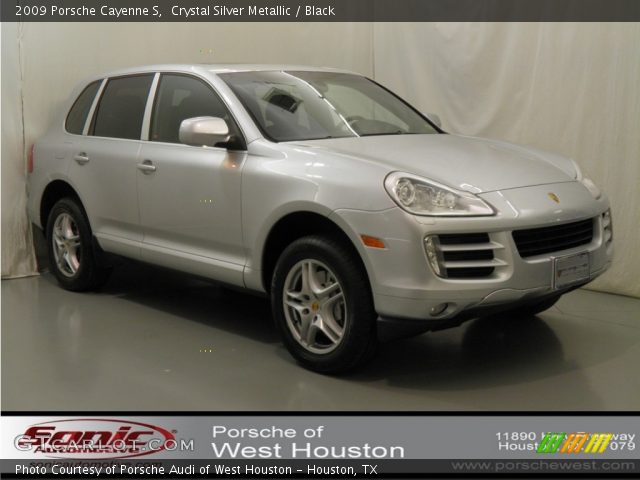2009 Porsche Cayenne S in Crystal Silver Metallic