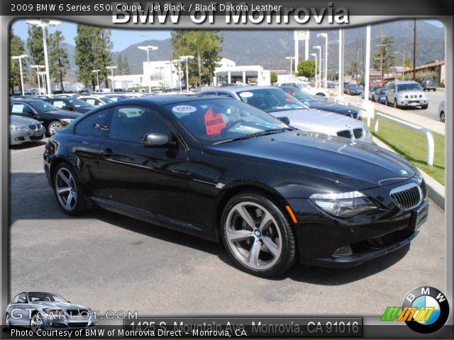 2009 BMW 6 Series 650i Coupe in Jet Black
