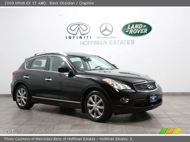 2009 Infiniti EX 35 AWD in Black Obsidian