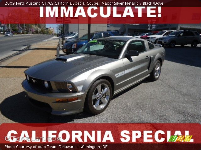 2009 Ford Mustang GT/CS California Special Coupe in Vapor Silver Metallic